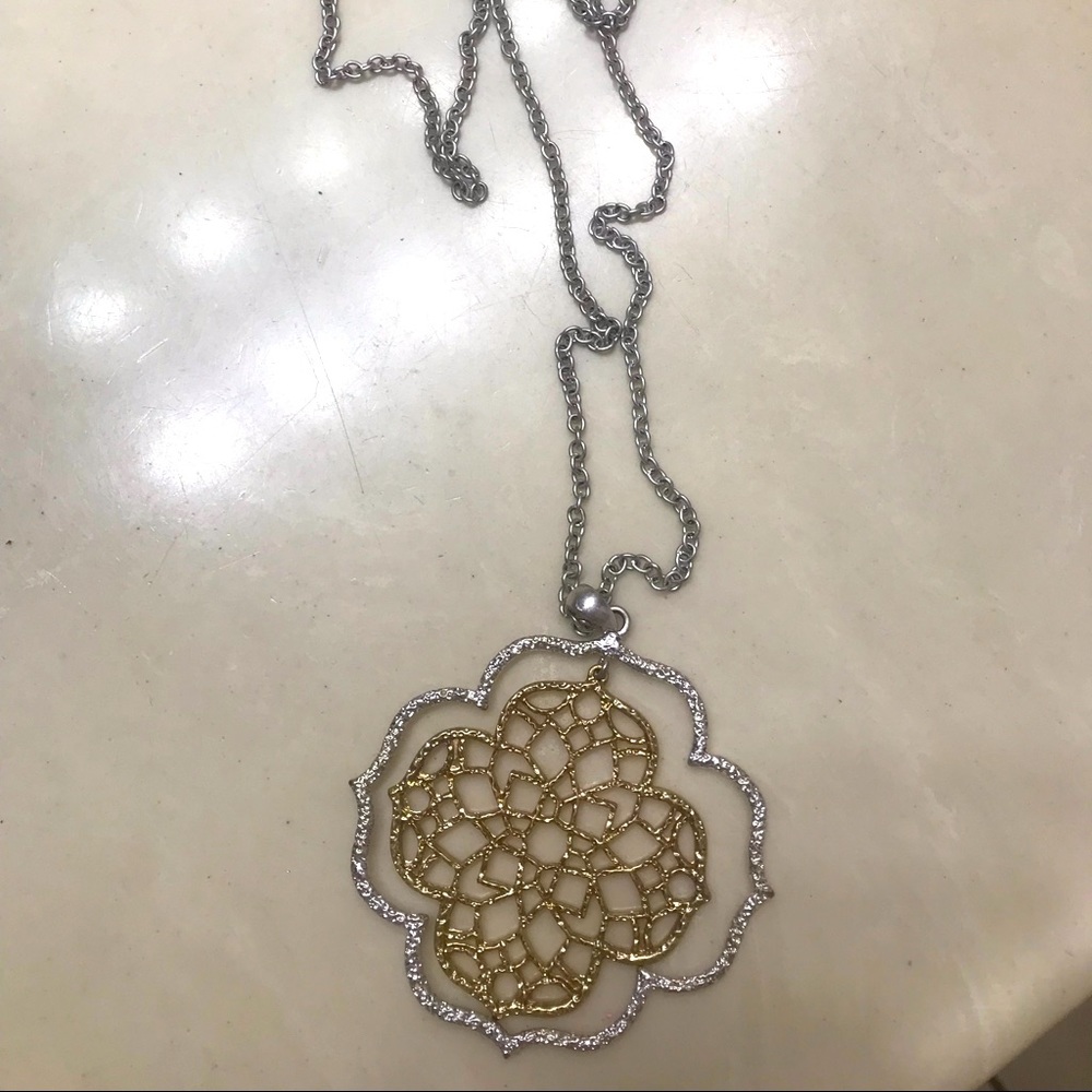 Gold and Silver Necklace